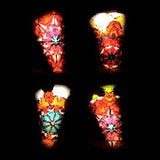 Anodized Colorful Mini Kaleidoscope Necklace