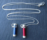 Anodized Colorful Mini Kaleidoscope Necklace